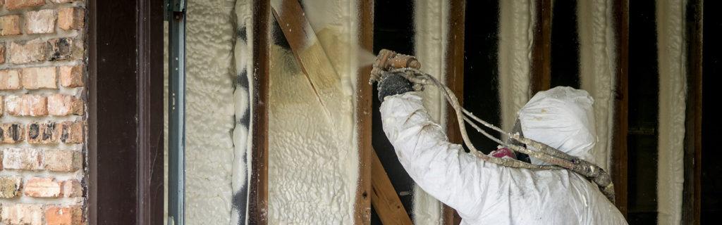 Insulation Contractors working on a home
